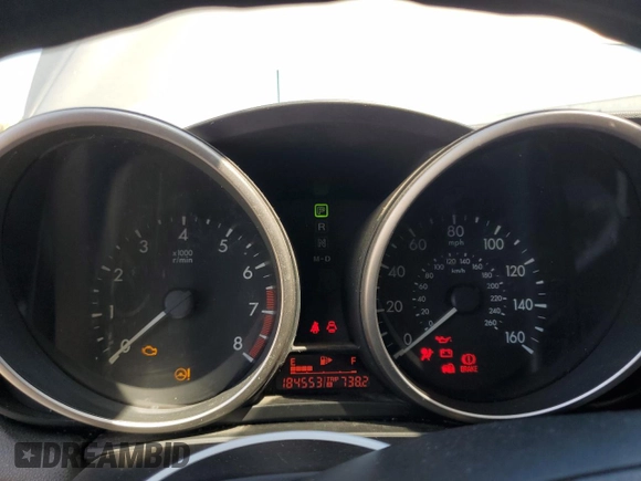2010 Mazda 3 i Touring with VIN JM1BL1SG1A1340365, listed as a Copart auction lot 54488635 with 184,553 mi miles and Salvage Title. Bid and sale history available at DreamBid. Image 9.