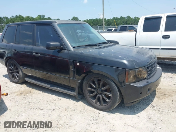 2007 Land Rover Range Rover HSE with VIN SALMF154X7A242292, listed as a IAAI auction lot 42574900 with Not provided miles and . Bid and sale history available at DreamBid. Image 1.