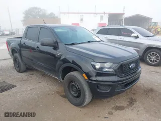 2022 Ford Ranger XL with VIN 1FTER4EHXNLD40232, listed as a IAAI auction lot 41486537 with 44,486 mi miles. Bid and sale history available at carsss.com. Image 1.