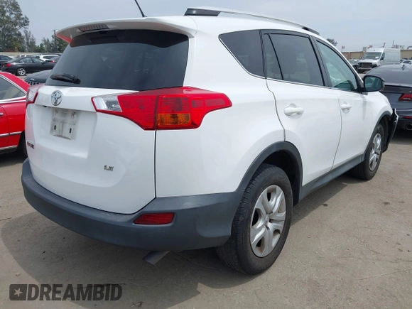 2014 Toyota RAV4 LE с VIN 2T3ZFREV5EW080316, выставлен на аукционе IAAI как лот 42371531 с пробегом 113 756 миль миль и . История ставок и продаж доступна на DreamBid. Изображение 4.