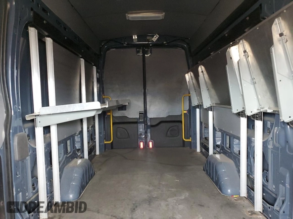 2020 Ford Transit Cargo with VIN 1FTBR3X82LKA72421, listed as a Copart auction lot 50243385 with 63,167 mi miles and Salvage Title. Bid and sale history available at carsss.com. Image 10.