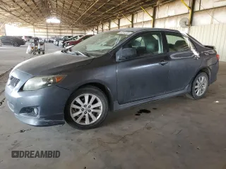 2010 Toyota Corolla with VIN 2T1BU4EE5AC475823, listed as a Copart auction lot 60291295 with 166,337 mi miles and Clean title. Bid and sale history available at DreamBid. Image 1.