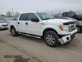 2013 Ford F-150 XL with VIN 1FTFW1ET3DKE87416, listed as a Copart auction lot 37086504 with 139,813 mi miles and Salvage Title. Bid and sale history available at carsss.com. Image 4.