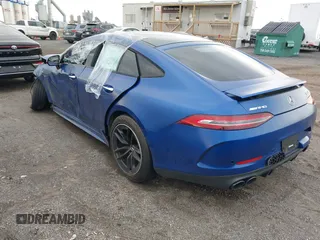 2022 Mercedes-Benz AMG GT with VIN W1K7X5KB3NA051117, listed as a IAAI auction lot 40455076 with 48,640 mi miles. Bid and sale history available at carsss.com. Image 3.