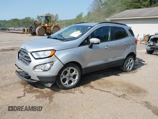 2021 Ford EcoSport SE with VIN MAJ3S2GE3MC412086, listed as a IAAI auction lot 42399957 with 38,628 mi miles and . Bid and sale history available at DreamBid. Image 2.