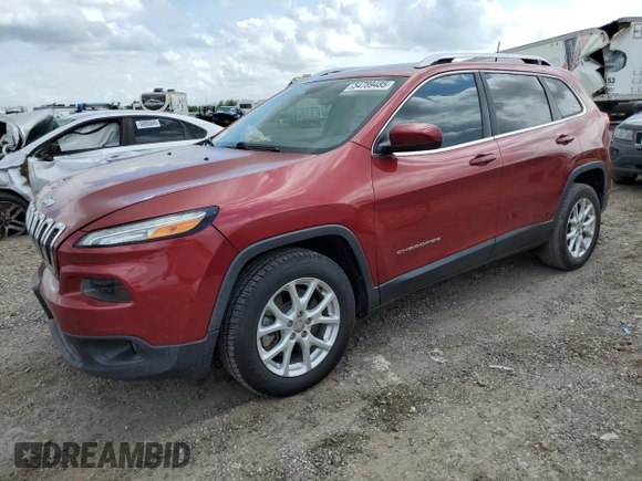 2017 Jeep Cherokee Latitude with VIN 1C4PJLCB8HD232098, listed as a Copart auction lot 54789485 with 68,735 mi miles and Salvage Title. Bid and sale history available at DreamBid. Image 1.