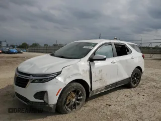 2022 Chevrolet Equinox LT with VIN 3GNAXUEV8NL188778, listed as a Copart auction lot 54884515 with 70,391 mi miles and Salvage title. Bid and sale history available at DreamBid. Image 1.