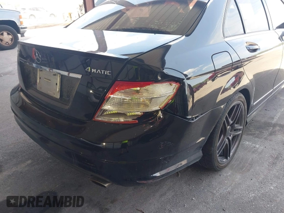 2011 Mercedes-Benz C 300 Sport with VIN WDDGF8BB1BR140556, listed as a IAAI auction lot 42036758 with 169,491 mi miles and . Bid and sale history available at DreamBid. Image 6.
