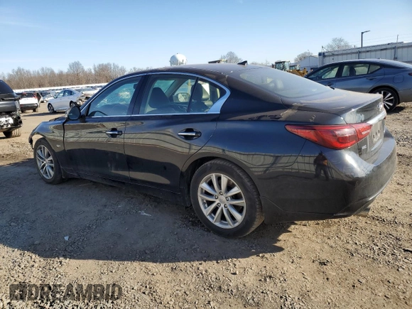 2020 Infiniti Q50 Pure with VIN JN1EV7AR0LM252893, listed as a Copart auction lot 45655065 with 70,771 mi miles and Salvage title. Bid and sale history available at DreamBid. Image 2.