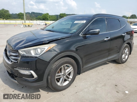 2018 Hyundai Santa Fe 2.4L с VIN 5NMZU3LB7JH060997, выставлен на аукционе Copart как лот 61026875 с пробегом 168 098 миль миль и Чистый • Clean title. История ставок и продаж доступна на DreamBid. Изображение 1.