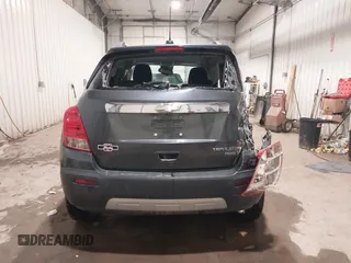 2016 Chevrolet Trax LTZ with VIN 3GNCJRSB1GL123615, listed as a IAAI auction lot 41232062 with 8,500 mi miles. Bid and sale history available at carsss.com. Image 17.