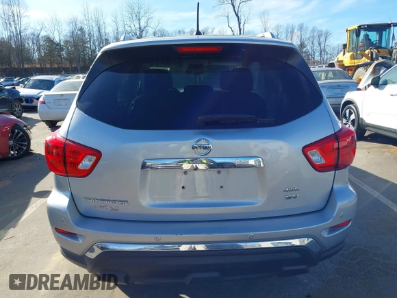 2018 Nissan Pathfinder SL with VIN 5N1DR2MM3JC644474, listed as a IAAI auction lot 41460391 with 73,249 mi miles and . Bid and sale history available at DreamBid. Image 16.