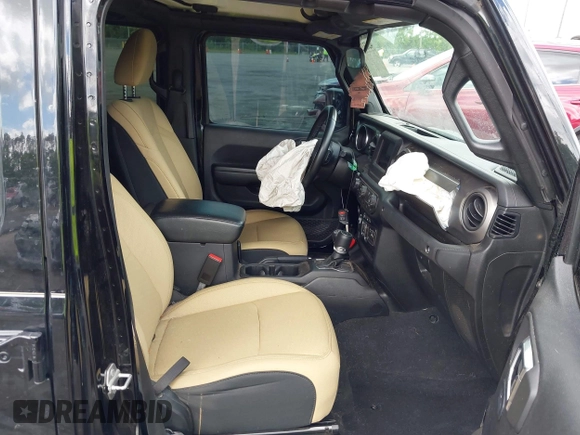 2021 Jeep Gladiator Sport S with VIN 1C6JJTAM3ML546307, listed as a IAAI auction lot 42635138 with Not provided miles and . Bid and sale history available at DreamBid. Image 5.
