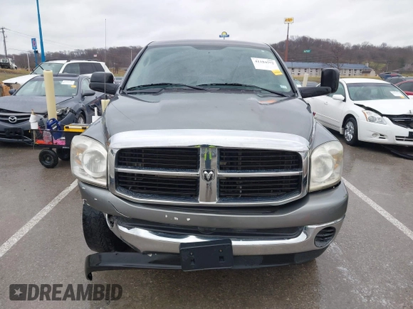 2007 Dodge Ram 2500 SLT with VIN 1D7KS28D77J589595, listed as a IAAI auction lot 41184592 with 166,490 mi miles. Bid and sale history available at carsss.com. Image 13.