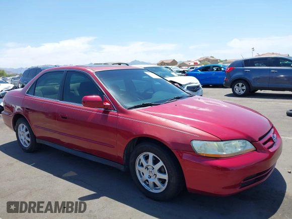 2002 Honda Accord SE z VIN 1HGCG56742A087457, wystawiony jako IAAI lot #42397581 z przebiegiem 187 534 mil mil oraz . Historia ofert i sprzedaży dostępna na DreamBid. Obrazek 1.