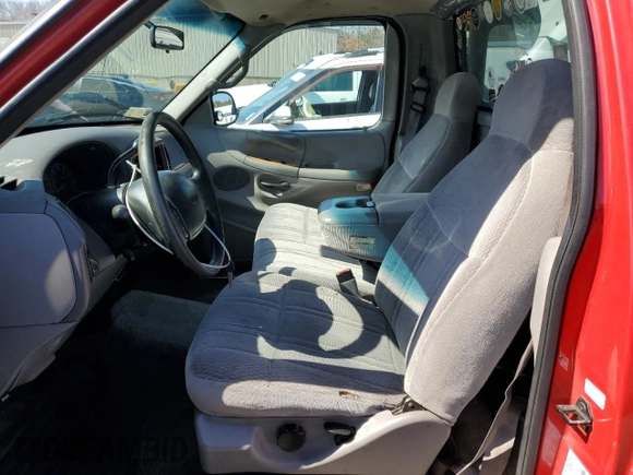 1998 Ford F-150 with VIN 1FTDF1727WNA09044, listed as a Copart auction lot 48848385 with 213,603 mi miles and Non repairable. Bid and sale history available at DreamBid. Image 7.