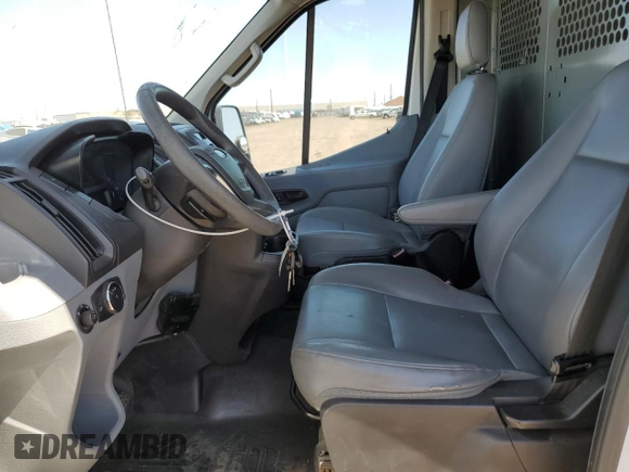 2015 Ford Transit Cargo with VIN 1FTNR2CM7FKA15808, listed as a Copart auction lot 55342165 with 98,996 mi miles and Salvage Title. Bid and sale history available at DreamBid. Image 7.