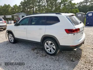 2021 Volkswagen Atlas SE z VIN 1V2JP2CA9MC545925, wystawiony jako Copart lot #57132215 z przebiegiem 108 288 mil mil oraz Czysty tytuł • Clean title. Historia ofert i sprzedaży dostępna na DreamBid. Obrazek 2.