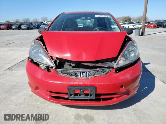 2013 Honda Fit with VIN JHMGE8H39DC076963, listed as a Copart auction lot 44442645 with 61,639 mi miles and Salvage Title. Bid and sale history available at carsss.com. Image 5.