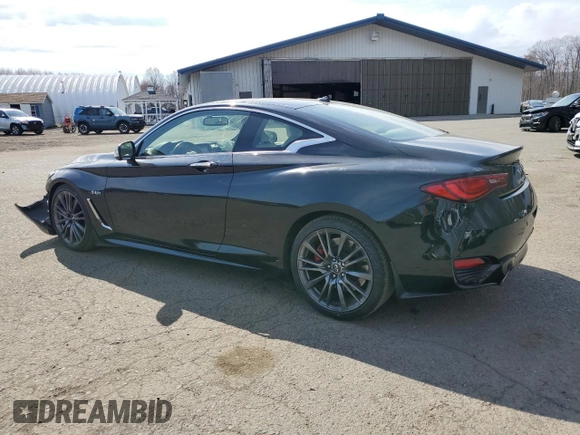 2017 Infiniti Q60 Red Sport 400 z VIN JN1FV7EK2HM611251, wystawiony jako Copart lot #55114595 z przebiegiem 38 479 mil mil oraz Szkoda całkowita • Salvage title. Historia ofert i sprzedaży dostępna na DreamBid. Obrazek 2.