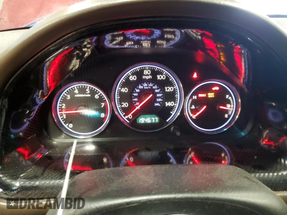 2003 Honda Civic EX with VIN 2HGES25743H588214, listed as a Copart auction lot 51845065 with 194,677 mi miles and Salvage Title. Bid and sale history available at DreamBid. Image 9.