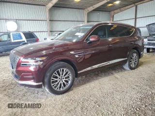 2021 Genesis GV80 with VIN KMUHB4SB0MU040352, listed as a Copart auction lot 67235204 with 29,872 mi miles and Clean Title. Bid and sale history available at DreamBid. Image 1.