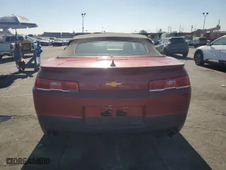 2014 Chevrolet Camaro LT with VIN 2G1FB3D32E9270363, listed as a Copart auction lot 41483285 with 0 mi miles and Salvage Title. Bid and sale history available at carsss.com. Image 6.