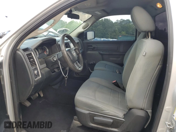 2015 Ram 1500 Tradesman with VIN 3C6JR6AG6FG574512, listed as a Copart auction lot 56474465 with 163,971 mi miles and Salvage title. Bid and sale history available at DreamBid. Image 7.
