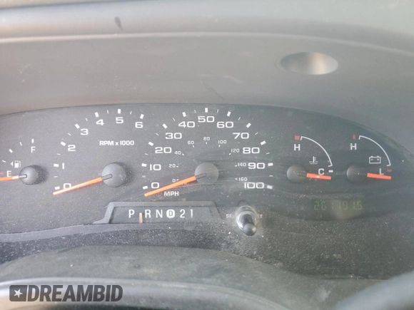 2004 Ford Econoline Cargo with VIN 1FTRE14W54HA59713, listed as a Copart auction lot 80306004 with 261,191 mi miles and Salvage Title. Bid and sale history available at carsss.com. Image 9.