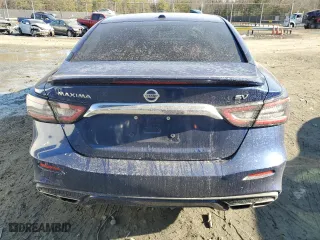 2019 Nissan Maxima SV with VIN 1N4AA6AV7KC371016, listed as a Copart auction lot 42823315 with 109,733 mi miles and Salvage Title. Bid and sale history available at carsss.com. Image 6.