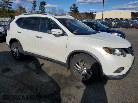 2015 Nissan Rogue SL with VIN 5N1AT2MV8FC910575, listed as a Copart auction lot 49829115 with 119,649 mi miles and Salvage Title. Bid and sale history available at carsss.com. Image 4.