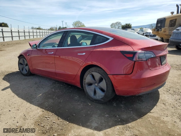 2019 Tesla Model 3 Long Range with VIN 5YJ3E1EB9KF432850, listed as a Copart auction lot 50470255 with 57,178 mi miles and Salvage Title. Bid and sale history available at carsss.com. Image 2.