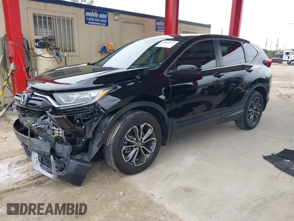2021 Honda CR-V EX-L with VIN 5J6RW2H82MA009899, listed as a IAAI auction lot 40809372 with 26,051 mi miles and . Bid and sale history available at DreamBid. Image 17.