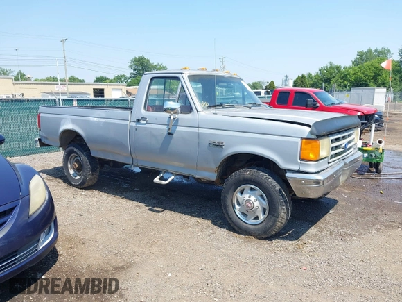 1989 Ford F-250 с VIN 1FTHF26H3KKA46424, выставлен на аукционе IAAI как лот 42475383 с пробегом 20 408 миль миль и . История ставок и продаж доступна на DreamBid. Изображение 1.