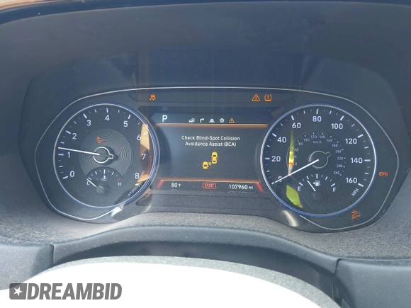 2021 Hyundai Palisade SEL z VIN KM8R4DHE2MU184984, wystawiony jako IAAI lot #42221108 z przebiegiem 107 960 mil mil oraz . Historia ofert i sprzedaży dostępna na DreamBid. Obrazek 7.