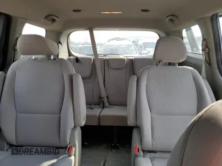2016 Kia Sedona L with VIN KNDMA5C10G6150374, listed as a Copart auction lot 47452935 with 93,001 mi miles and Salvage Title. Bid and sale history available at carsss.com. Image 10.
