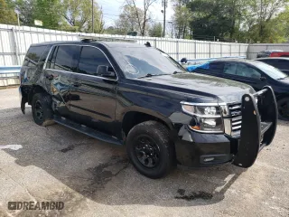 2020 Chevrolet Tahoe Commercial with VIN 1GNLCDEC7LR295832, listed as a Copart auction lot 82546574 with 62,299 mi miles and Salvage Title. Bid and sale history available at carsss.com. Image 4.