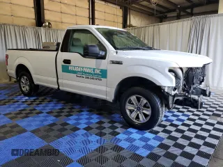 2018 Ford F-150 XL with VIN 1FTMF1CB3JKF30892, listed as a Copart auction lot 54446145 with 172,106 mi miles and Clean Title. Bid and sale history available at carsss.com. Image 4.