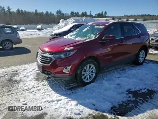 2018 Chevrolet Equinox LT with VIN 2GNAXSEVXJ6145661, listed as a Copart auction lot 45454325 with 92,268 mi miles and Salvage Title. Bid and sale history available at DreamBid. Image 12.