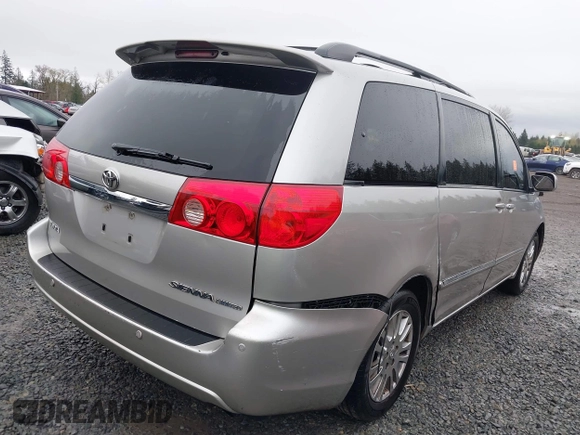 2007 Toyota Sienna XLE with VIN 5TDZK22C37S034932, listed as a IAAI auction lot 41923847 with 1 mi miles. Bid and sale history available at carsss.com. Image 4.
