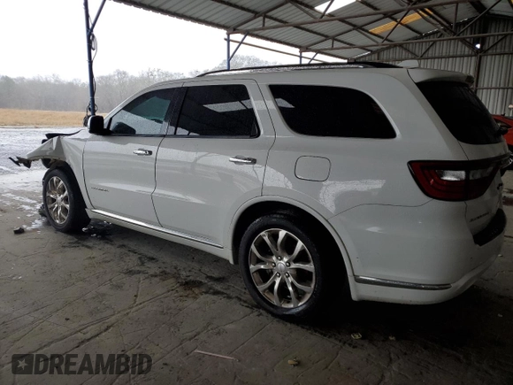 2017 Dodge Durango Citadel Anodized Platinum with VIN 1C4RDHEG6HC857241, listed as a Copart auction lot 38234834 with 151,111 mi miles and . Bid and sale history available at DreamBid. Image 2.