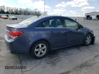 2013 Chevrolet Cruze 1LT with VIN 1G1PC5SB5D7249787, listed as a Copart auction lot 52697035 with 153,129 mi miles and Salvage Title. Bid and sale history available at carsss.com. Image 3.
