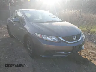 2013 Honda Civic LX z VIN 19XFB2F55DE036217, wystawiony jako IAAI lot #41011963 z przebiegiem 112 419 mil mil oraz . Historia ofert i sprzedaży dostępna na DreamBid. Obrazek 1.