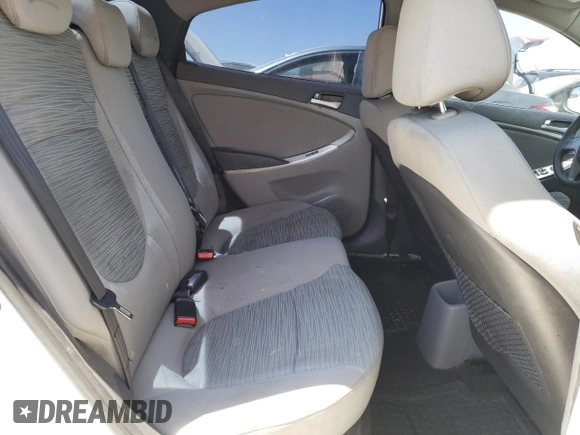 2015 Hyundai Accent GLS with VIN KMHCT4AE6FU863517, listed as a Copart auction lot 60656053 with 121,353 mi miles. Bid and sale history available at carsss.com. Image 10.