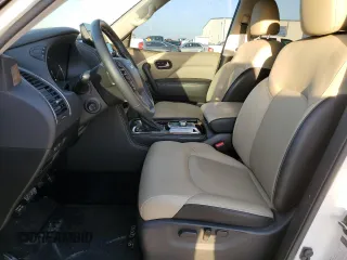 2022 Infiniti QX80 LUXE with VIN JN8AZ2AF3N9742621, listed as a Copart auction lot 74515284 with 44,738 mi miles and Salvage Title. Bid and sale history available at carsss.com. Image 7.