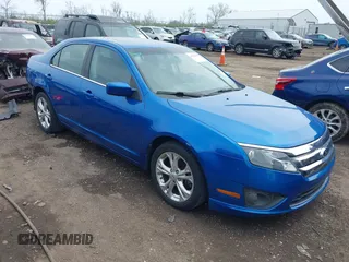 2012 Ford Fusion SE with VIN 3FAHP0HA4CR374598, listed as a IAAI auction lot 42056991 with 101,800 mi miles. Bid and sale history available at carsss.com. Image 1.