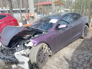 2018 Tesla Model S 75D z VIN 5YJSA1E24JF293863, wystawiony jako IAAI lot #41770779 z przebiegiem Nie podano mil oraz . Historia ofert i sprzedaży dostępna na DreamBid. Obrazek 2.
