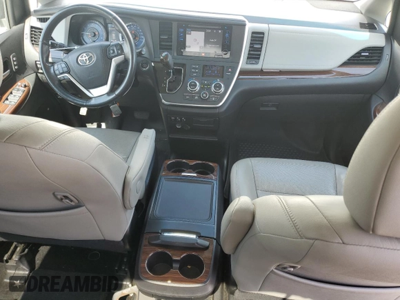2015 Toyota Sienna XLE with VIN 5TDYK3DC0FS543020, listed as a Copart auction lot 61479225 with 221,814 mi miles and Salvage title. Bid and sale history available at DreamBid. Image 8.
