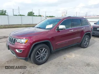 2017 Jeep Grand Cherokee Limited z VIN 1C4RJEBG8HC609262, wystawiony jako IAAI lot #42113742 z przebiegiem 147 718 mil mil oraz . Historia ofert i sprzedaży dostępna na DreamBid. Obrazek 17.