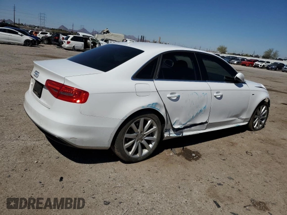 2014 Audi A4 Premium z VIN WAUAFAFL8EA073030, wystawiony jako Copart lot #50244075 z przebiegiem 97 797 mil mil oraz Szkoda całkowita • Salvage title. Historia ofert i sprzedaży dostępna na DreamBid. Obrazek 3.